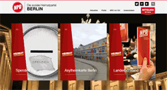 Desktop Screenshot of npd-berlin.de