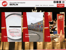 Tablet Screenshot of npd-berlin.de